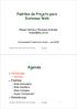 Agenda. Padrões de Projeto para Sistemas Web. Introdução. Padrões. Referências. Misael Santos e Rossana Andrade