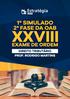 1º Simulado da 2º Fase - XXVIII Exame de Ordem - 30/03/2019 DIREITO TRIBUTÁRIO. Informações gerais