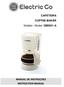 CAFETEIRA COFFEE MAKER Modelo / Model: CM2021-A