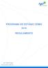 PROGRAMA DE ESTÁGIO CEMIG 2019 REGULAMENTO