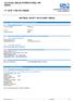 GLYOXAL BIS-(2-HYDROXYANIL) AR MSDS. nº CAS: MSDS MATERIAL SAFETY DATA SHEET (MSDS)