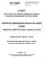 LTCAT LAUDO TÉCNICO DAS CONDIÇÕES AMBIENTAIS DE TRABALHO AVALIAÇÃO DE INSALUBRIDADE E DE PERICULOSIDADE CENTRO DE CIÊNCIAS BIOLÓGICAS E DA SAÚDE CCBS