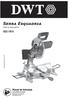 Serra Esquadria SED Manual de Instruções Leia antes de usar Manual de instruciones Lea antes de usar. Sierra escuadra