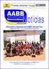 JUIZ DE FORA. Informativo Semanal da AABB Juiz de Fora (Edição Nº a 22 de Março de 2019)