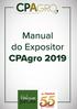 SUMÁRIO 1 - LOCALIZAÇÃO E PREPARO DAS ÁREAS AGRÍCOLAS E DE EXPOSIÇÃO ESPAÇOS LOCADOS COM BARRACAS FORNECIDAS PELA COPACOL...