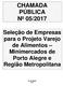 CHAMADA PÚBLICA Nº 05/2017. Seleção de Empresas para o Projeto Varejo de Alimentos Minimercados de Porto Alegre e Região Metropolitana