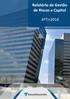 Relatório de Gestão de Riscos e Capital. 4ºTri2016