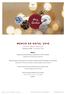 Recommended by Condé Nast Johanssens MENUS DE NATAL CHRISTMAS MENUS Dezembro 2016 December 2016 MENU I