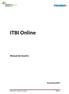 ITBI Online. Manual do Usuário. Novembro/2017. ITBI Online Manual do Usuário Página 1