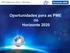 Horizonte PME, inovação no centro da. Estratégia EU2020. Horizonte 2020 COSME Fundos Regionais