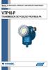 MANUAL DE INSTALAÇÃO, OPERAÇÃO, CONFIGURAÇÃO E MANUTENÇÃO Janeiro/2017 VTP10-P TRANSMISSOR DE POSIÇÃO PROFIBUS-PA