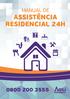 MANUAL DE ASSISTÊNCIA RESIDENCIAL 24H