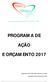 Associação de Solidariedade Social do Muro, IPSS PROGRAMA DE AÇÃO E ORÇAMENTO 2017