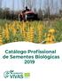 Catálogo Profissional de Sementes Biológicas 2019