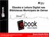 Ebooks e Leitura Digital nas Bibliotecas Municipais de Oeiras