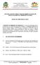 PROCESSO SELETIVO PÚBLICO PARA PROVIMENTO DE VAGAS EM CARGOS DE AGENTE DE COMUNITARIO DE SAÚDE. EDITAL DE CONVOCAÇÃO 01/2019.