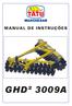 MANUAL DE INSTRUÇÕES GHD² 3009A