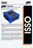 ISSO P100 3G. Manual de configuração e instalação física. Analisador e multimedidor elétrico portátil