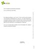 Informação Escrita Do Presidente á Assembleia de Freguesia. Exmº Sr. Presidente da Assembleia de Freguesia. Exmºs Srs. Membros da Assembleia