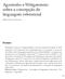 Agostinho e Wittgenstein: sobre a concepção de linguagem referencial