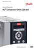 Guia Rápido VLT Compressor Drive CDS 803