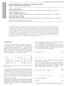 Assuntos Gerais. Quim. Nova, Vol. 31, No. 2, , 2008 RECOMENDAÇÕES PARA CALIBRAÇÃO EM QUÍMICA ANALÍTICA PARTE 2. CALIBRAÇÃO MULTIANALITO #