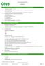 Ficha de dados de segurança. conforme 1907/2006/EC (REACH), 2015/830/EU OLIVÉ S-22