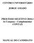 CENTRO UNIVERSITÁRIO JORGE AMADO. PROCESSO SELETIVO In Company - Complementar CONTAX MANUAL DO CANDIDATO