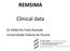 REMSIMA. Clinical data. Dr Valderilio Feijó Azevedo Universidade Federal do Paraná