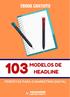 103 MODELOS DE HEADLINE PARA O SEU MARKETING DIGITAL