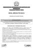 PREFEITURA MUNICIPAL DE SANTANA DO SERIDÓ-RN Concurso Público NÍVEL MÉDIO/TÉCNICO. Atendente de Consultório Dentário