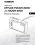 μ TOUGH-8000 STYLUS TOUGH-8000/ Manual de Instruções CÂMARA DIGITAL