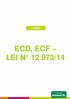 ECD, ECF LEI N /14