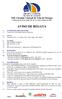 XIX Circuito Conesul de Vela de Oceano Veleiros do Sul, Porto Alegre, RS, de 11 a 20 de setembro de 2010 AVISO DE REGATA