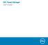 Dell Power Manager. User's Guide