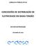 CONCESSÕES DE DISTRIBUIÇÃO DE ELETRICIDADE EM BAIXA TENSÃO