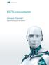 ESET Licenciamento. Formação Essentials Documentação de Apoio. ESET/WH/JA rev.2