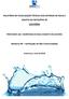 RELATÓRIO DE FISCALIZAÇÃO TÉCNICA DOS SISTEMAS DE ÁGUA E ESGOTO DO MUNICÍPIO DE LOUVEIRA PRESTADOR: SAE SECRETARIA DE ÁGUA E ESGOTO DE LOUVEIRA