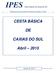 IPES CESTA BÁSICA CAXIAS DO SUL. Abril de Cesta Básica de Caxias do Sul. Publicação mensal do Instituto de Pesquisas Econômicas e Sociais