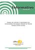 Informativo. Espaço de notícias e reportagens da Universidade Tecnológica Federal do Paraná Câmpus Ponta Grossa. Edição Março 2015 PONTA GROSSA