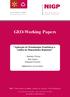 GEO-Working Papers. Aplicação de Metodologias Estatísticas à Análise de Disparidades Regionais. António Vieira Ana Lopes Emanuel Castro