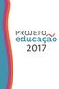 Ficha técnica. Relatório Anual Projeto educação.