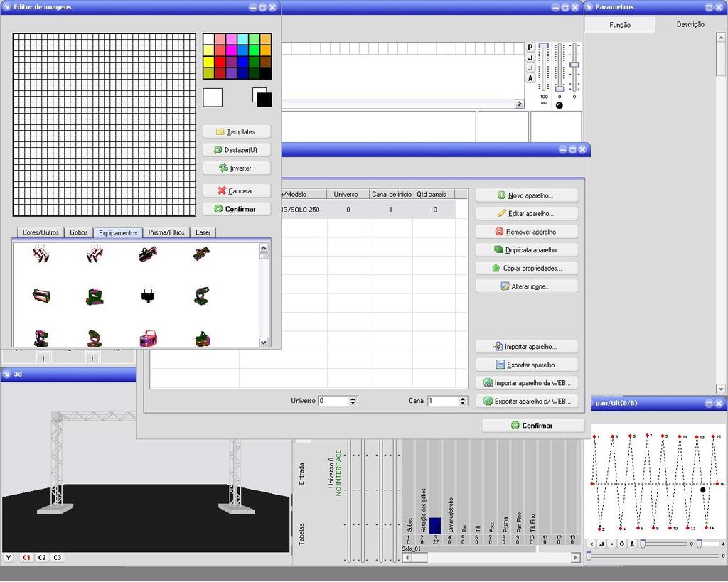 Clique no botão ALTERAR ÍCONE, e se abrirá uma tela de EDITOR DE IMAGENS, nessa tela clique em TEMPLATES, e depois em EQUIPAMENTOS; você poderá escolher entre diversos modelos que o