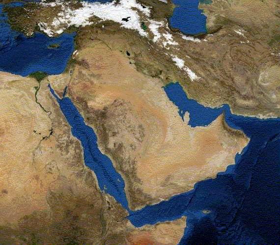 A Energia e o Planeta Médio Oriente 21.