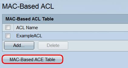 Todo o ACL recém-criado estará vazio; isto é, não conterá nenhuma regras para obstruir ou permitir os pacotes baseados em endereços MAC.