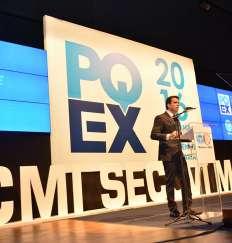 pela abertura do PQEX 2014, que celebrou os 40 anos da CMI/ Secovi-MG, além de