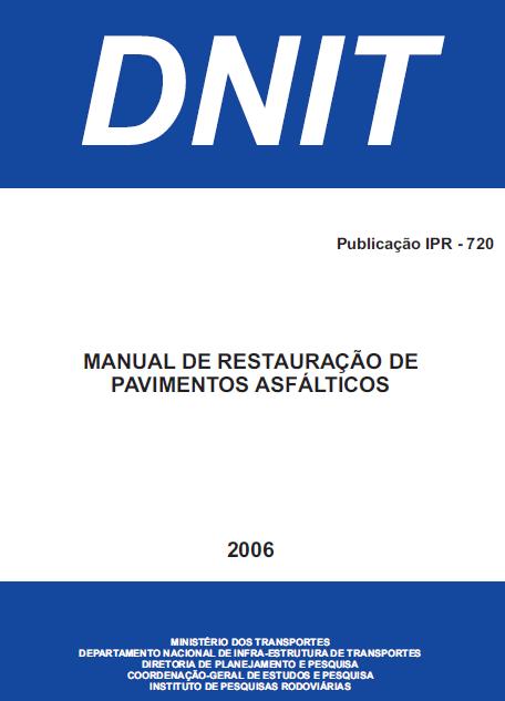 º Civil Cássio Fernando Simioni A definição das expressões relativas a Manutenção Rodoviária, tais como Restauração do Pavimento e Reabilitação do Pavimento, entre outras, não é uma tarefa simples,