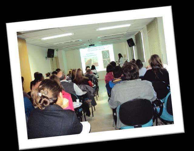 Programa de Educação Continuada em Diabetes tipo-1 Diariamente, pacientes e familiares participam de aulas de educação em diabetes com o objetivo de ampliar o conhecimento sobre a doença e terem uma