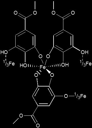 comprolina -Grupo Ligaçãointermolecular de hidrogênio Complexação de metal Ligação de íons metálicos livres (por exemplo, Fe)