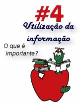 Depois de localizares e acederes a uma fonte de informação, deves decidir que aspectos são úteis para o teu trabalho.